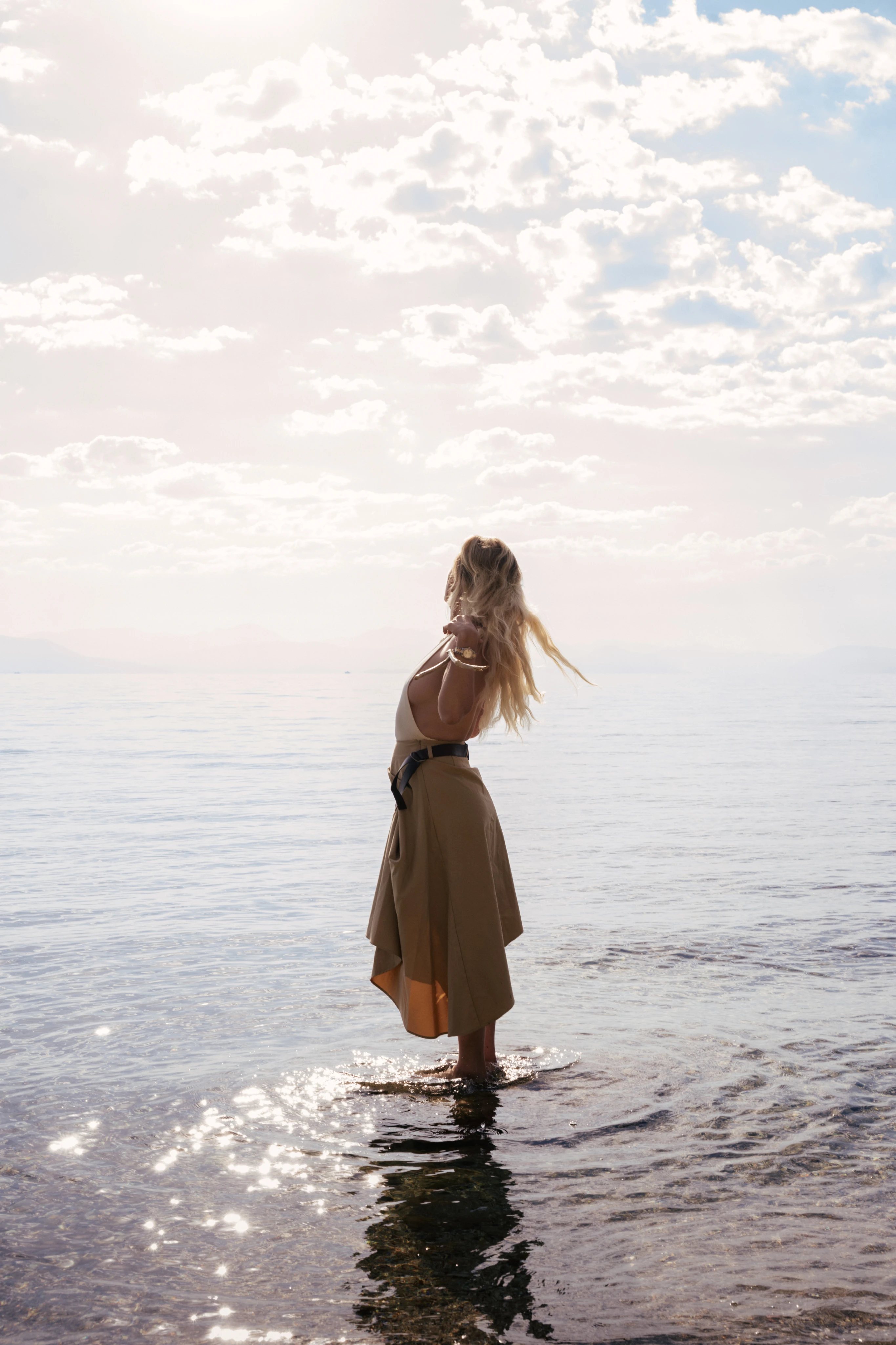 Cecilie by the sea