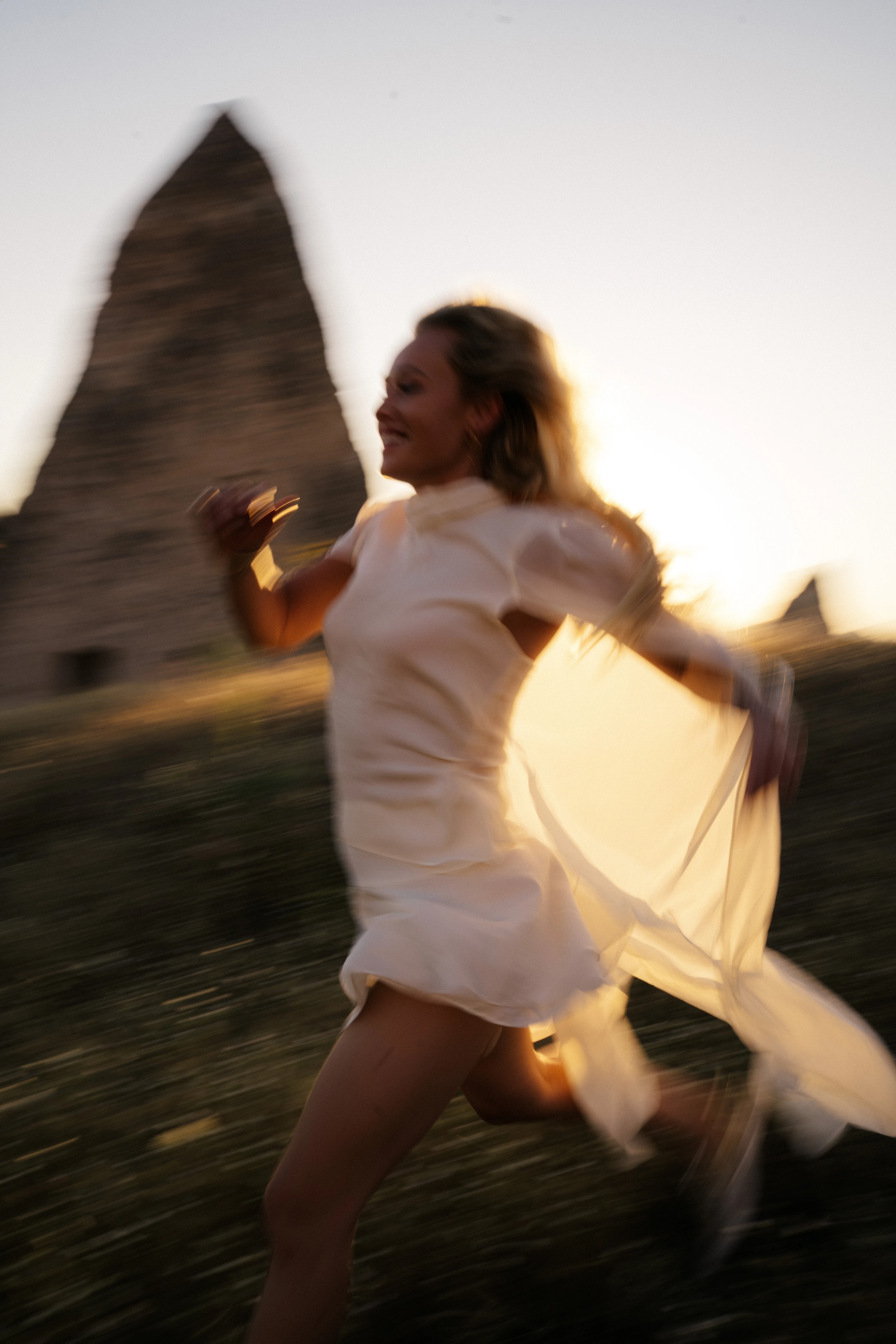 Cecilie in a contemporary movement portrait
