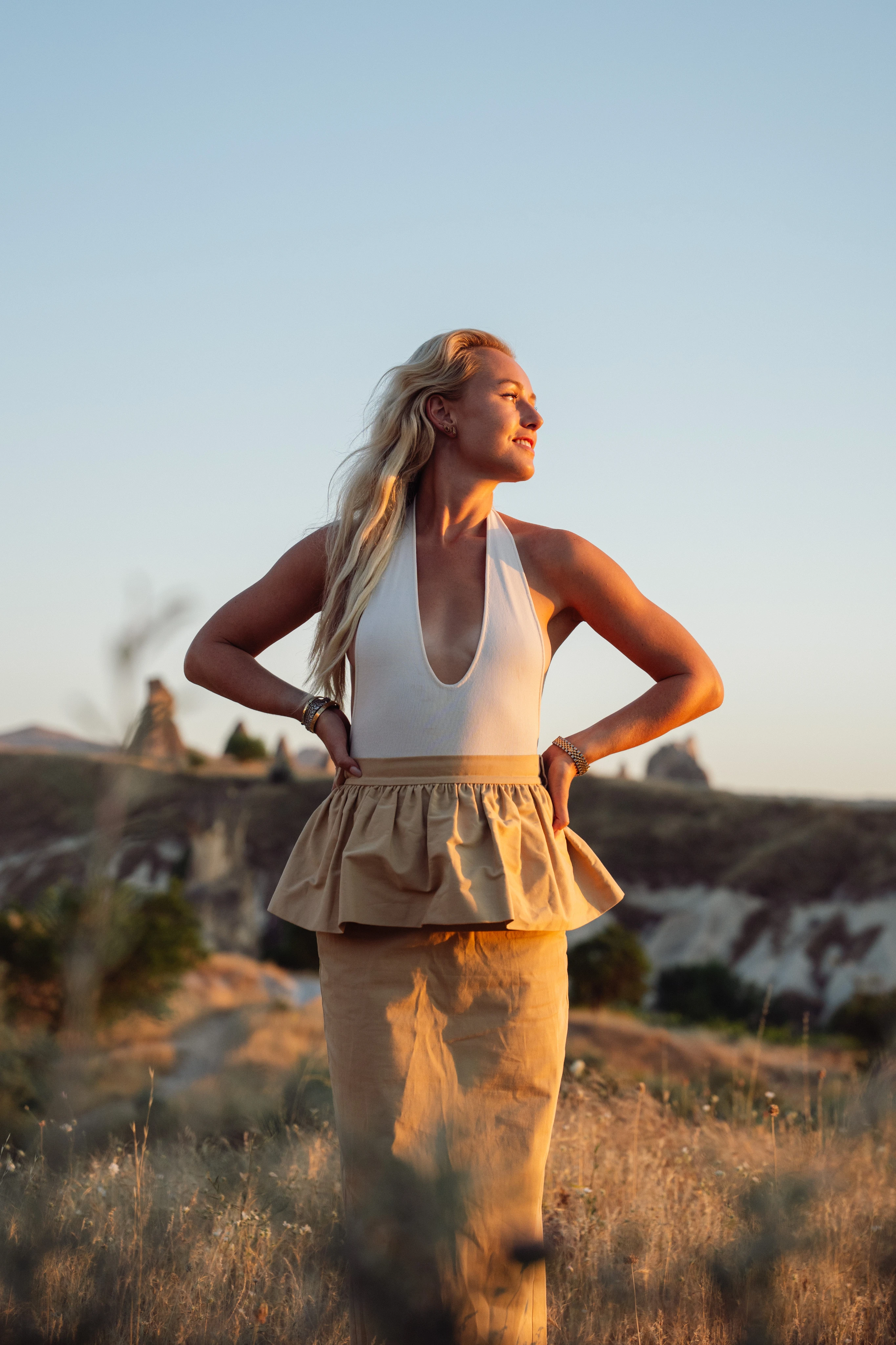 Cecilie in Cappadocia