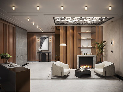 Interior visualization of Legacy of Prote Mateje