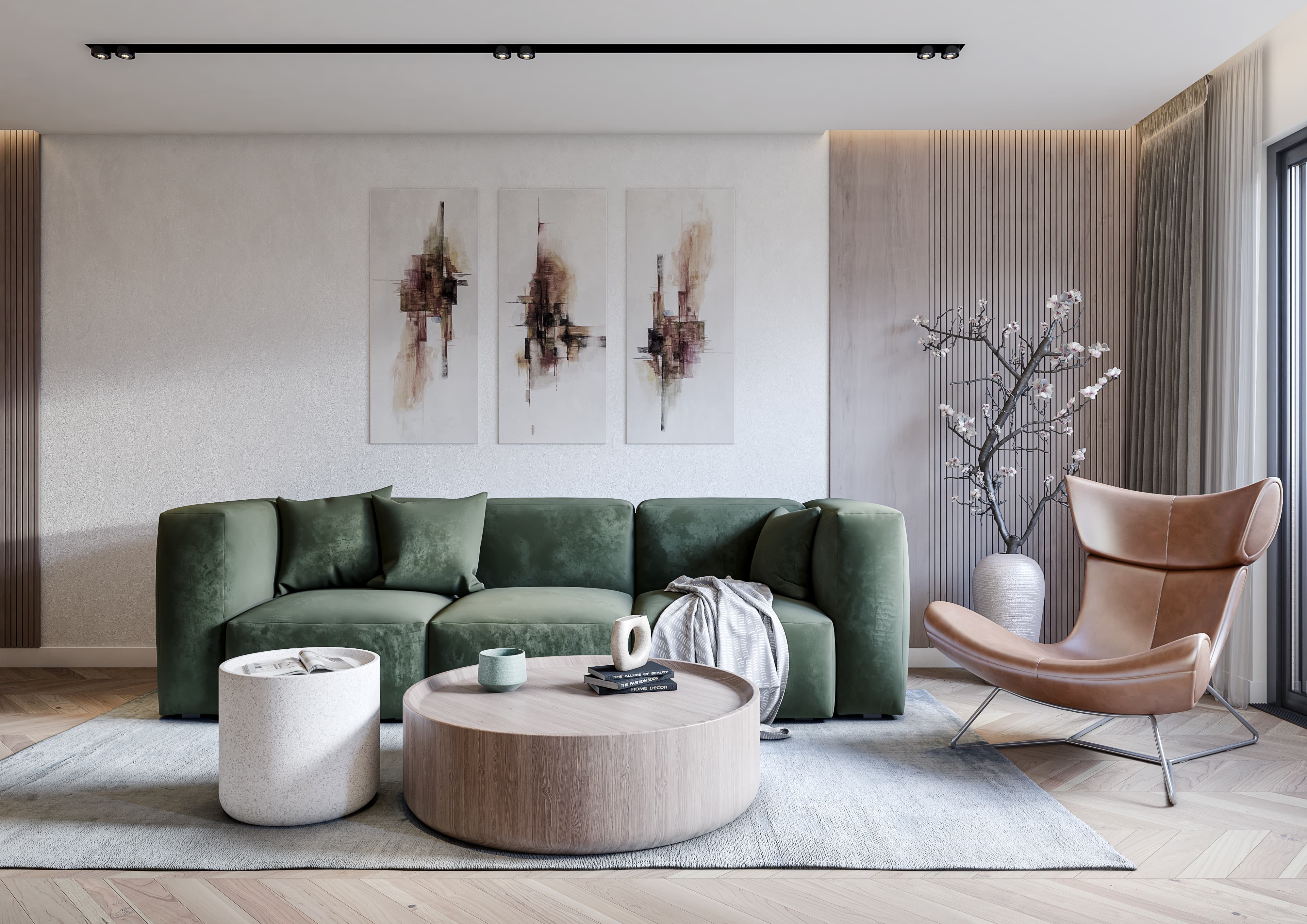 Architectural interior layout