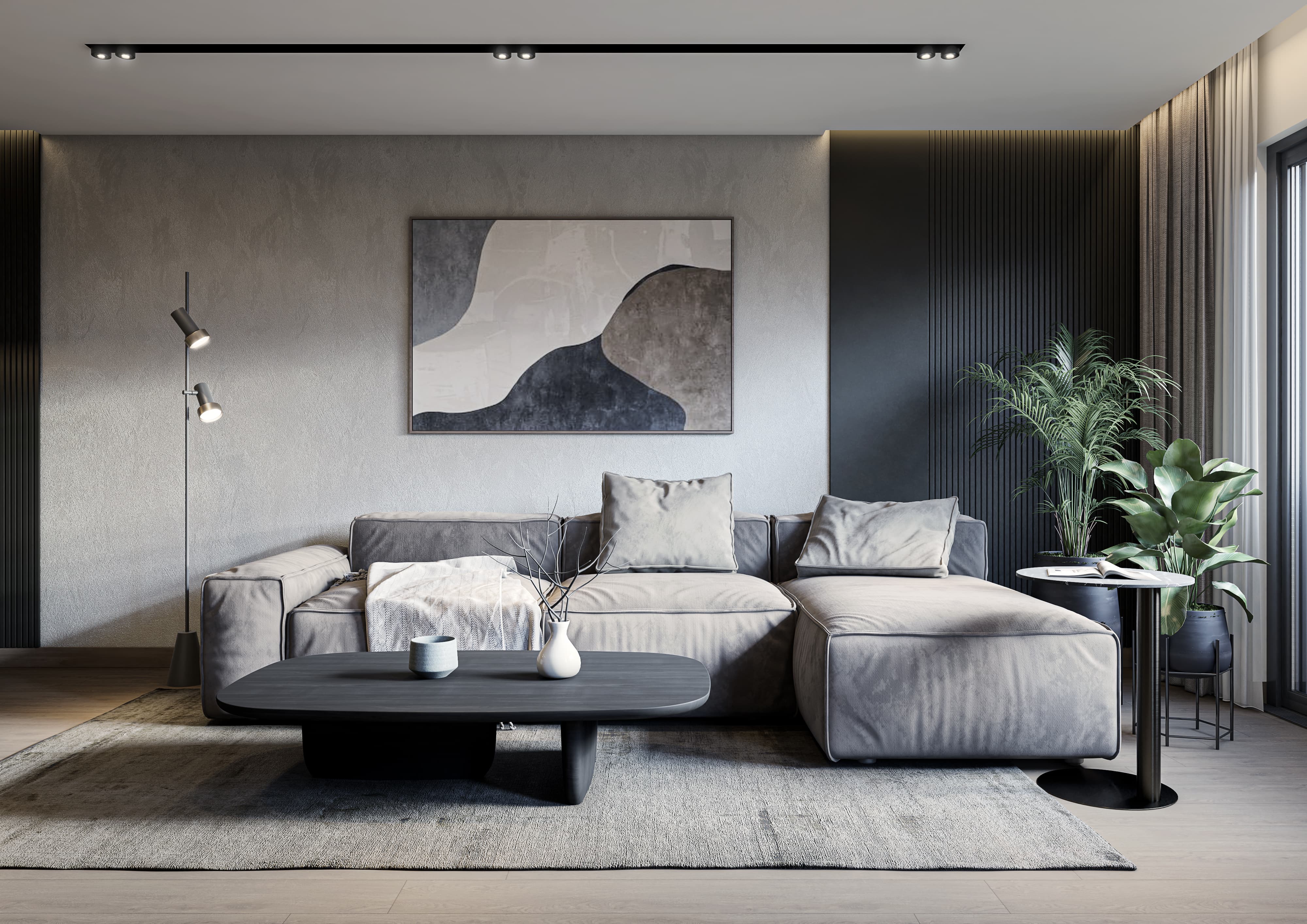 Architectural interior layout