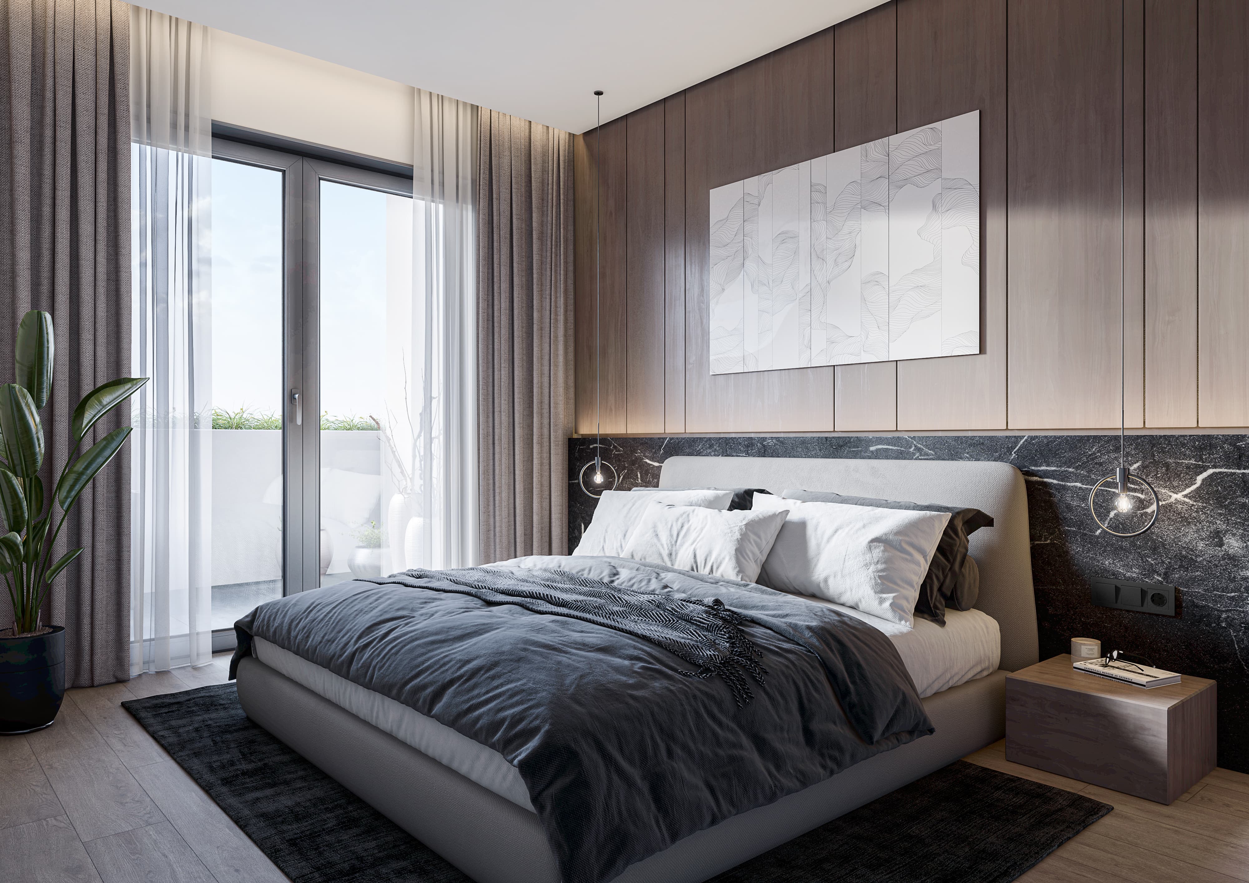 Architectural interior layout