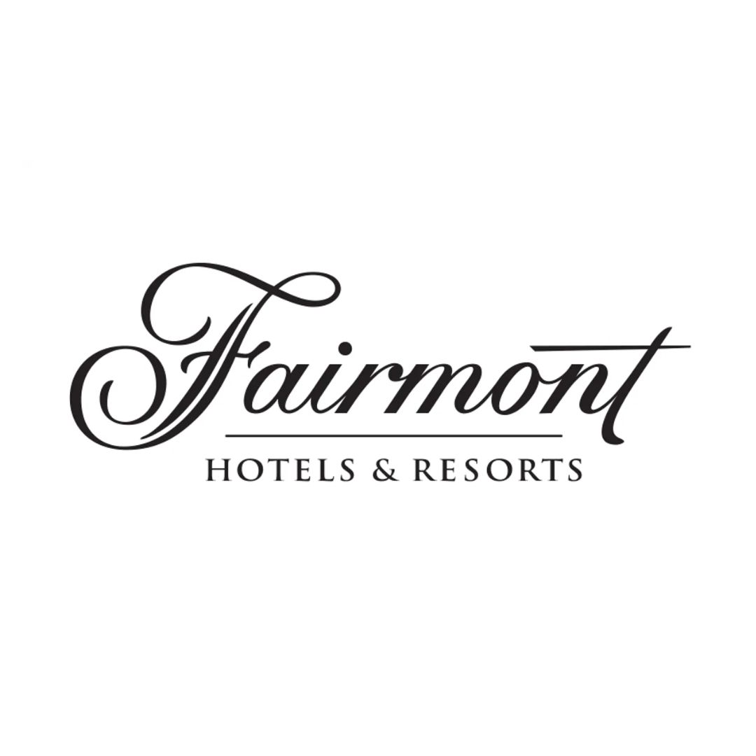 Fairmont Hotels & Resorts logo representing hospitality teams who undertook corporate wellbeing and conscious leadership programmes.