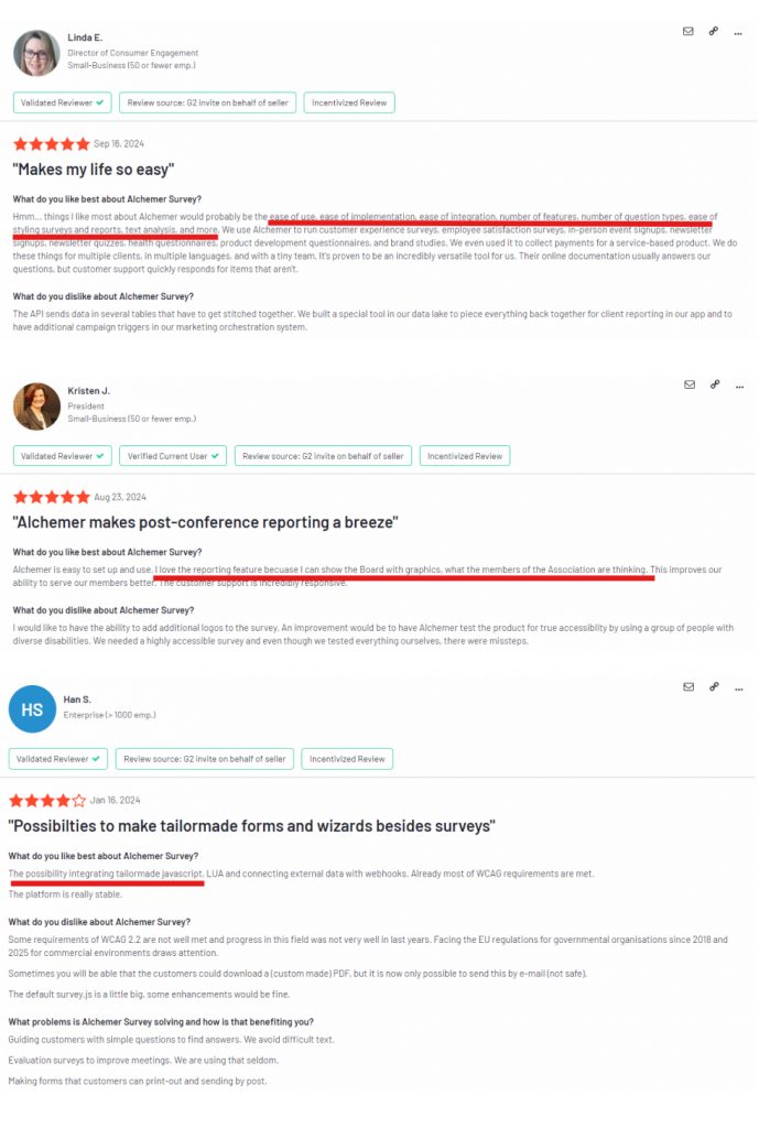 alchemer g2 reviews