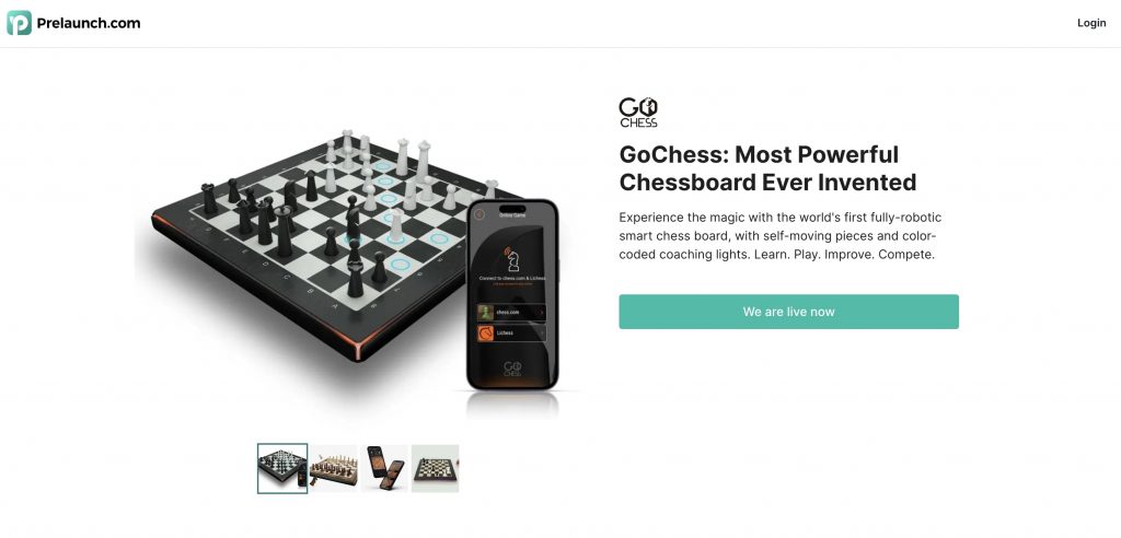 Prelaunch Gochess B2B