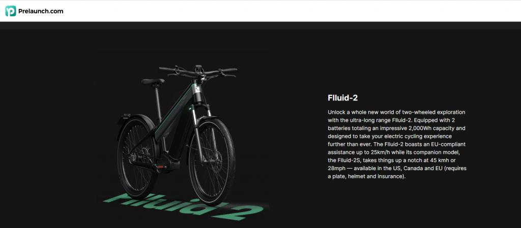 Prelaunch Product Pre-sell