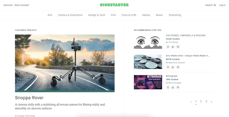 Crowdfunding for Market Test