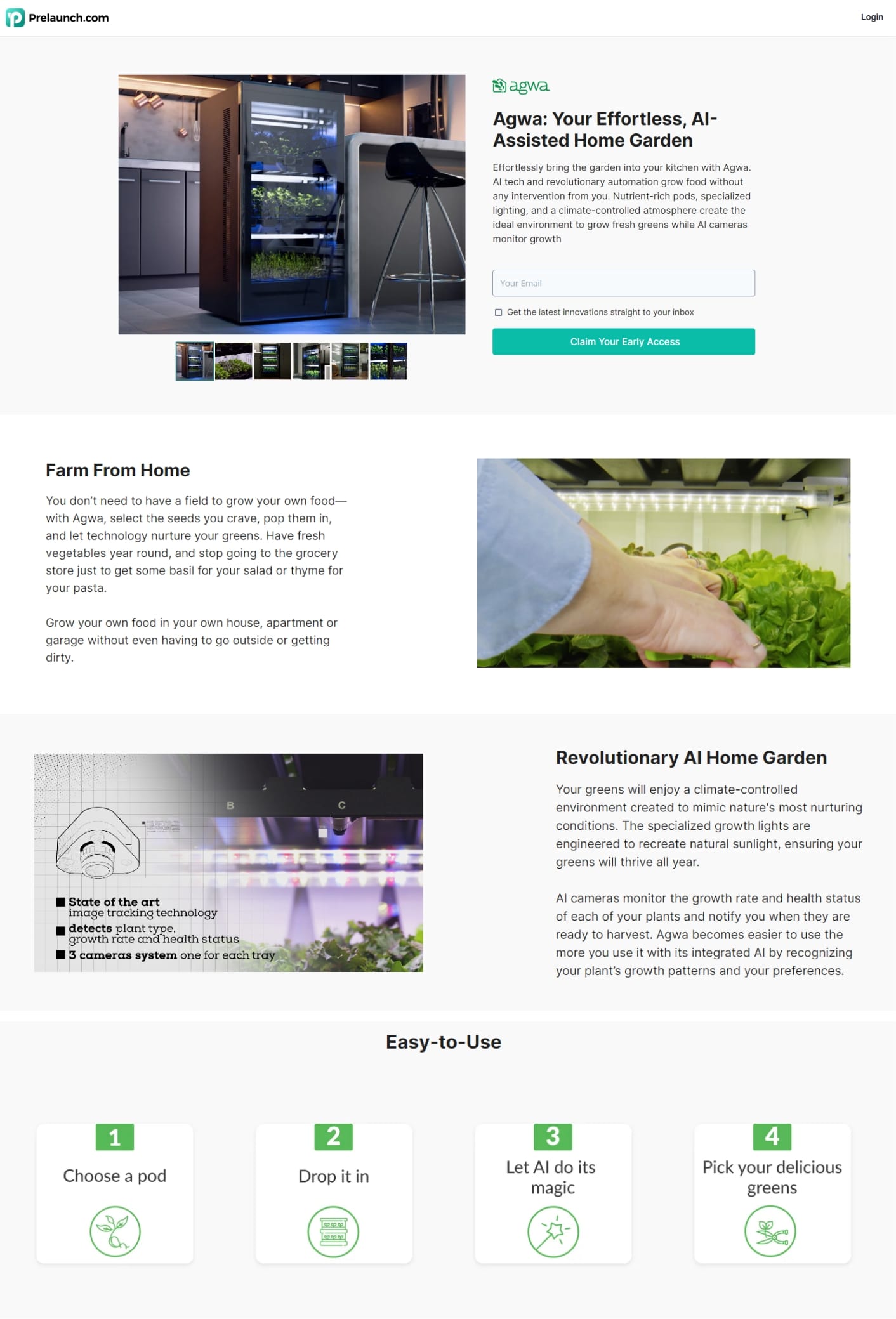 Prelaunch Landing Page