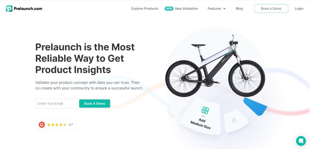 Prelaunch.com Dashboard