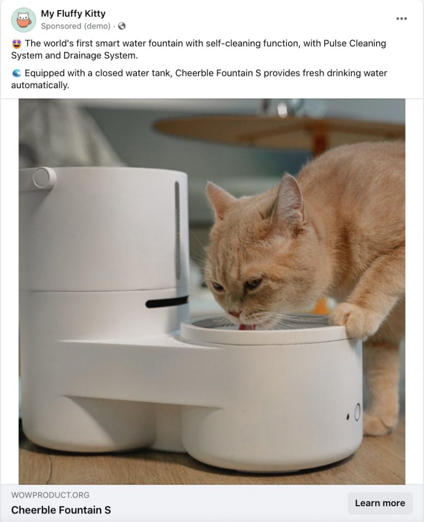 Kittyspring Ad Creative