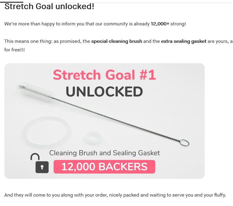Campaign Stretch Goal