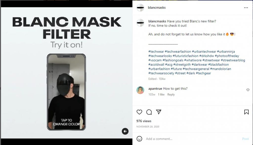 Blanc Mask SMM