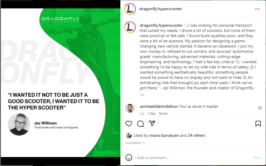 Product Launch Story