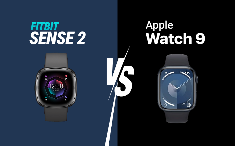 Fitbit Sense 2 vs Apple Watch 9: Which One is For You?