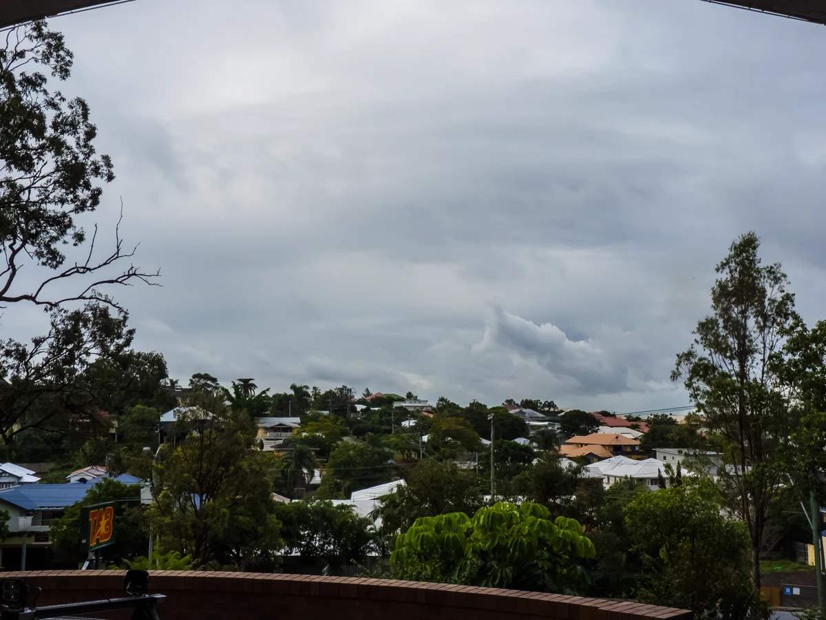 Rooftops across Morningside, Brisbane