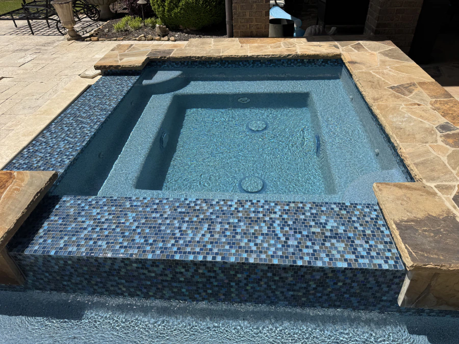 Concrete pool resurfacing
