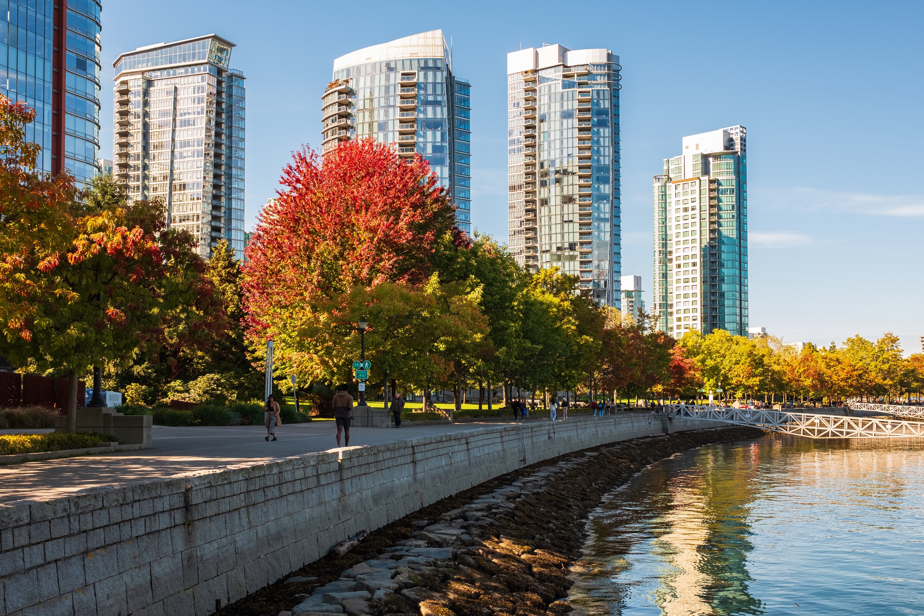 Vancouver View Stock Image 