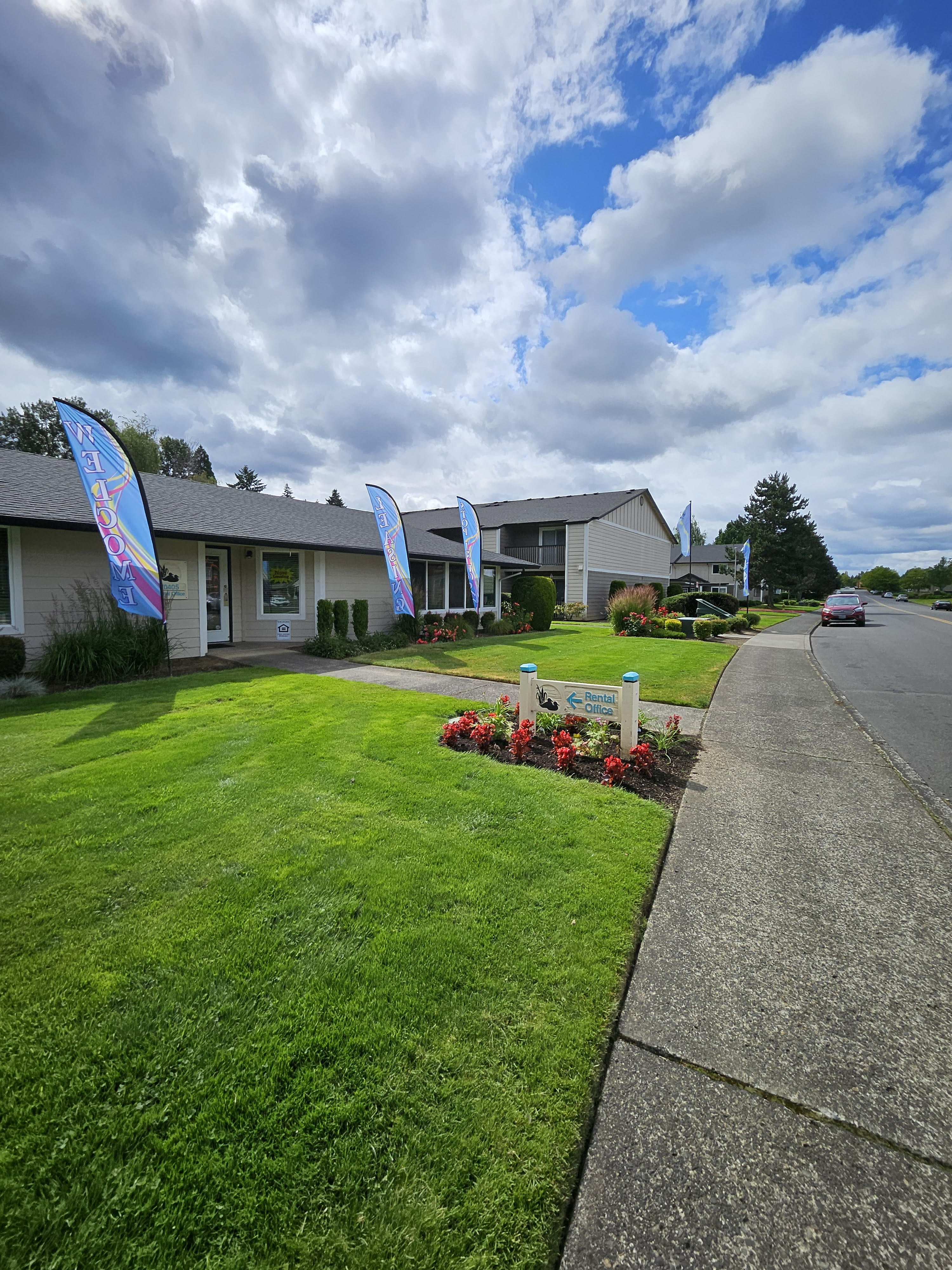 Front View of Community