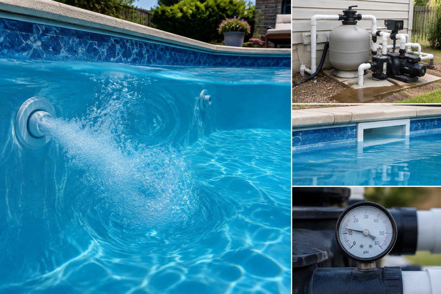 Pool Return Line Leak Symptoms: When Atlanta Pools Need Pressure Testing