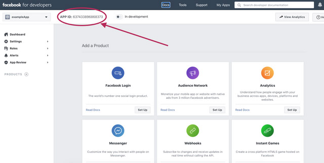React Native Facebook SDK integration