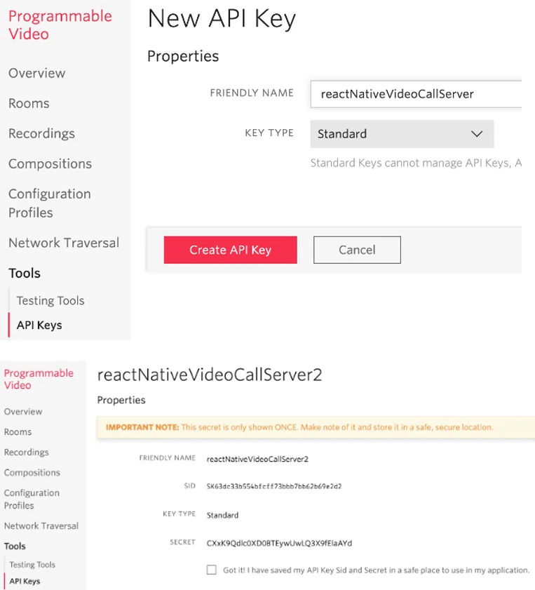 Video Calls in React Native backed by Twilio