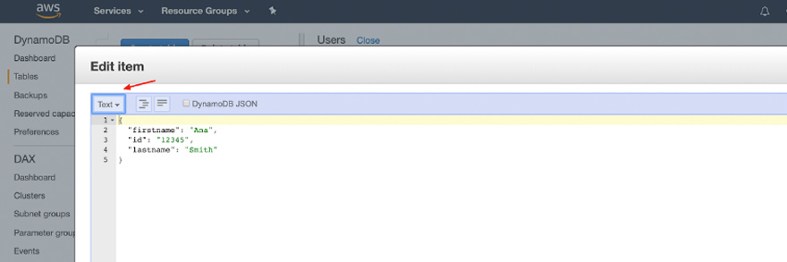 Lambda & DynamoDB