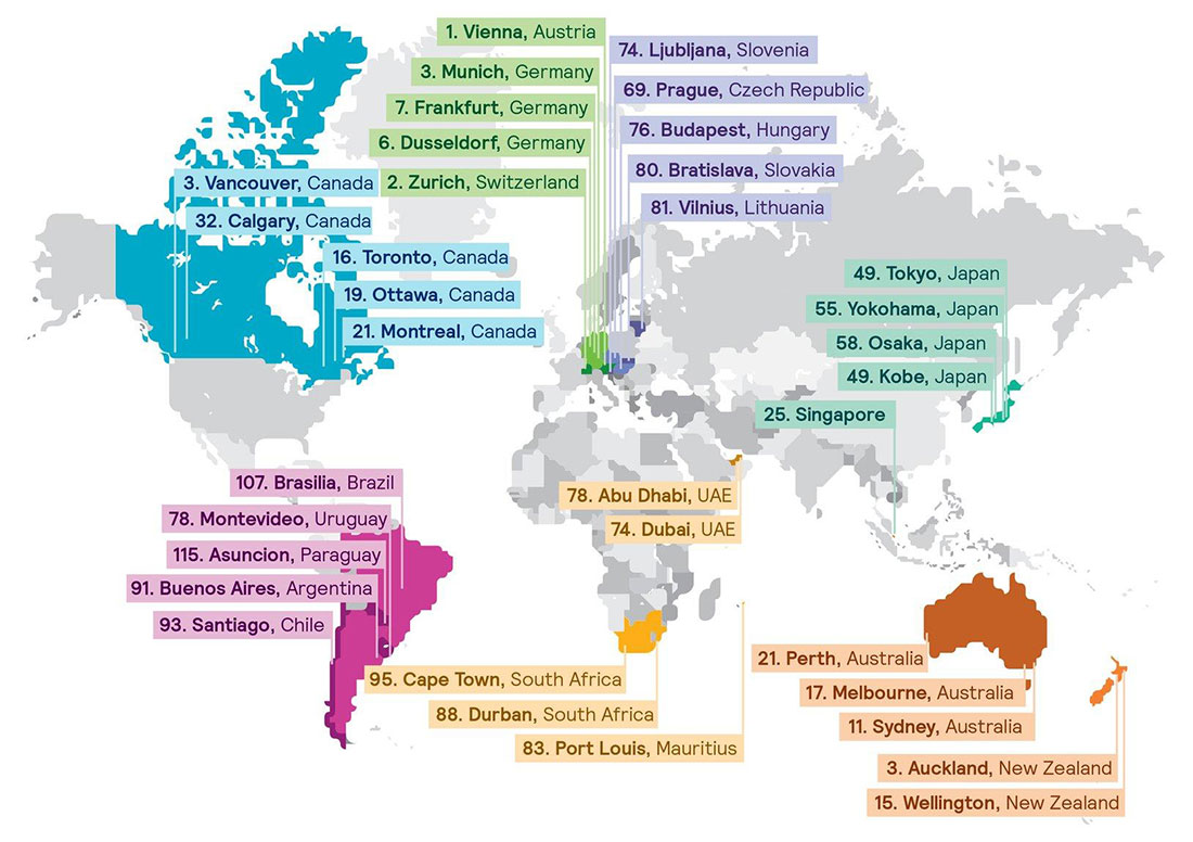 Uruguay Best Quality Of Living South America