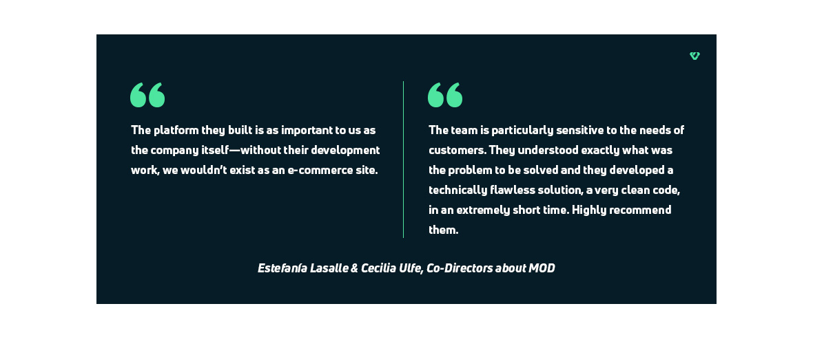 MOD MVP Testimonial