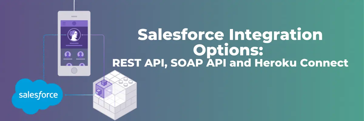 Salesforce Integration Options: REST API, SOAP API, and Heroku Connect