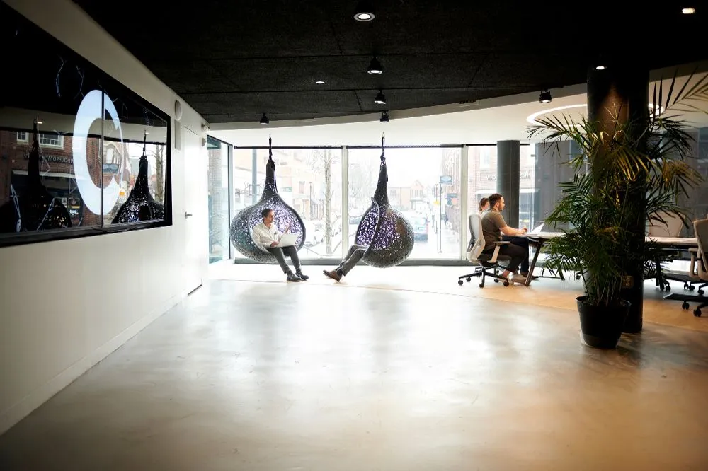 Kensho Technologies team in a modern office