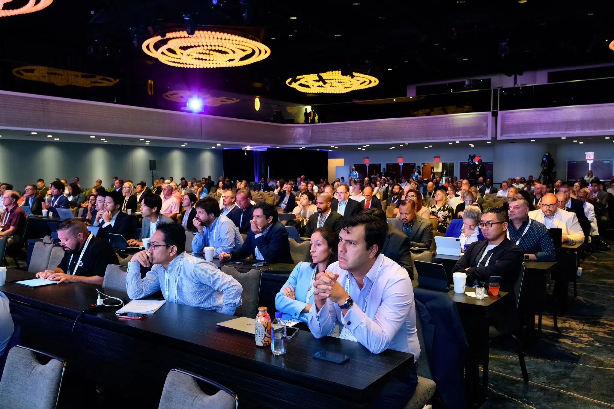 Attendees at FinovateFall conference