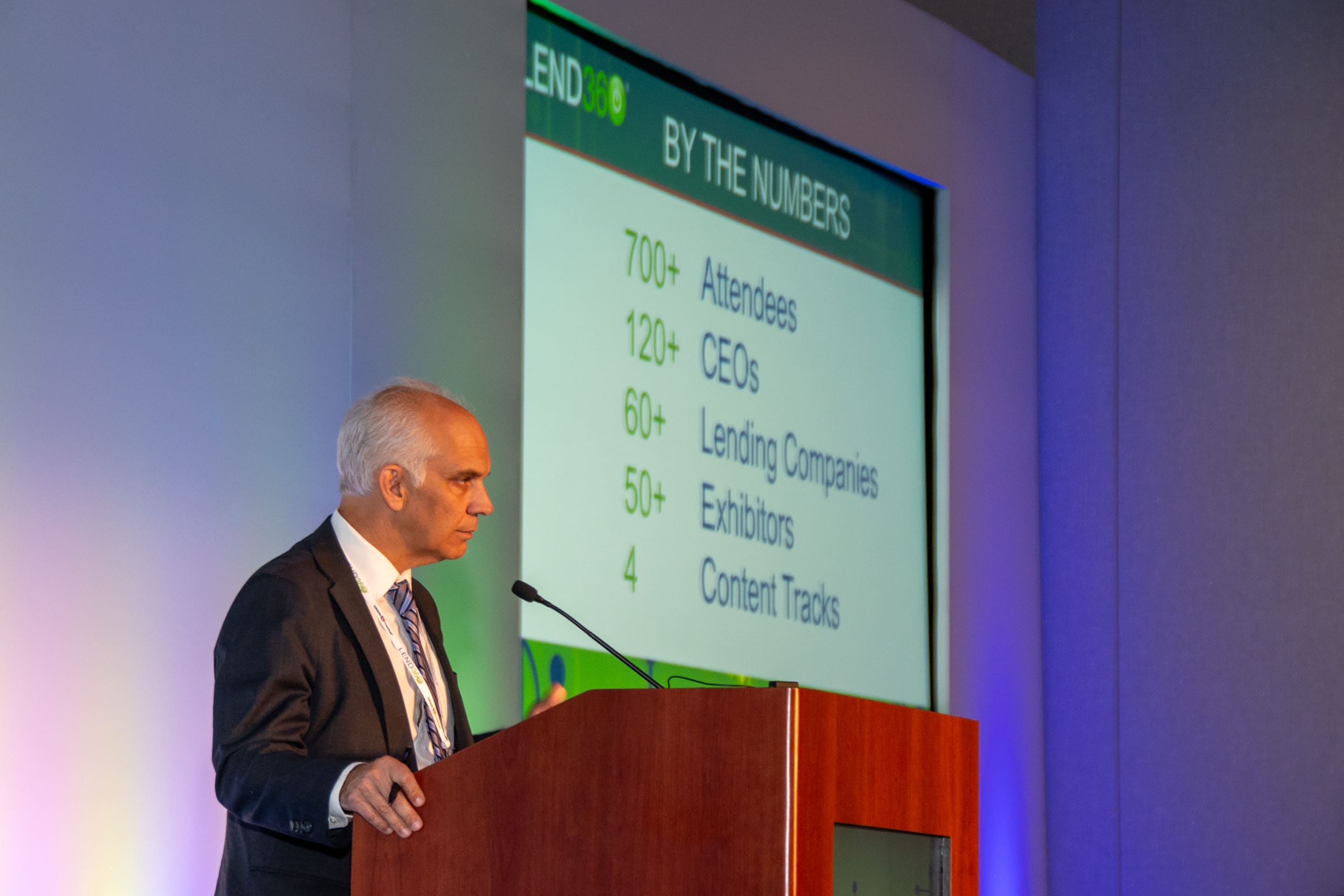 Speaker at past LEND360 event