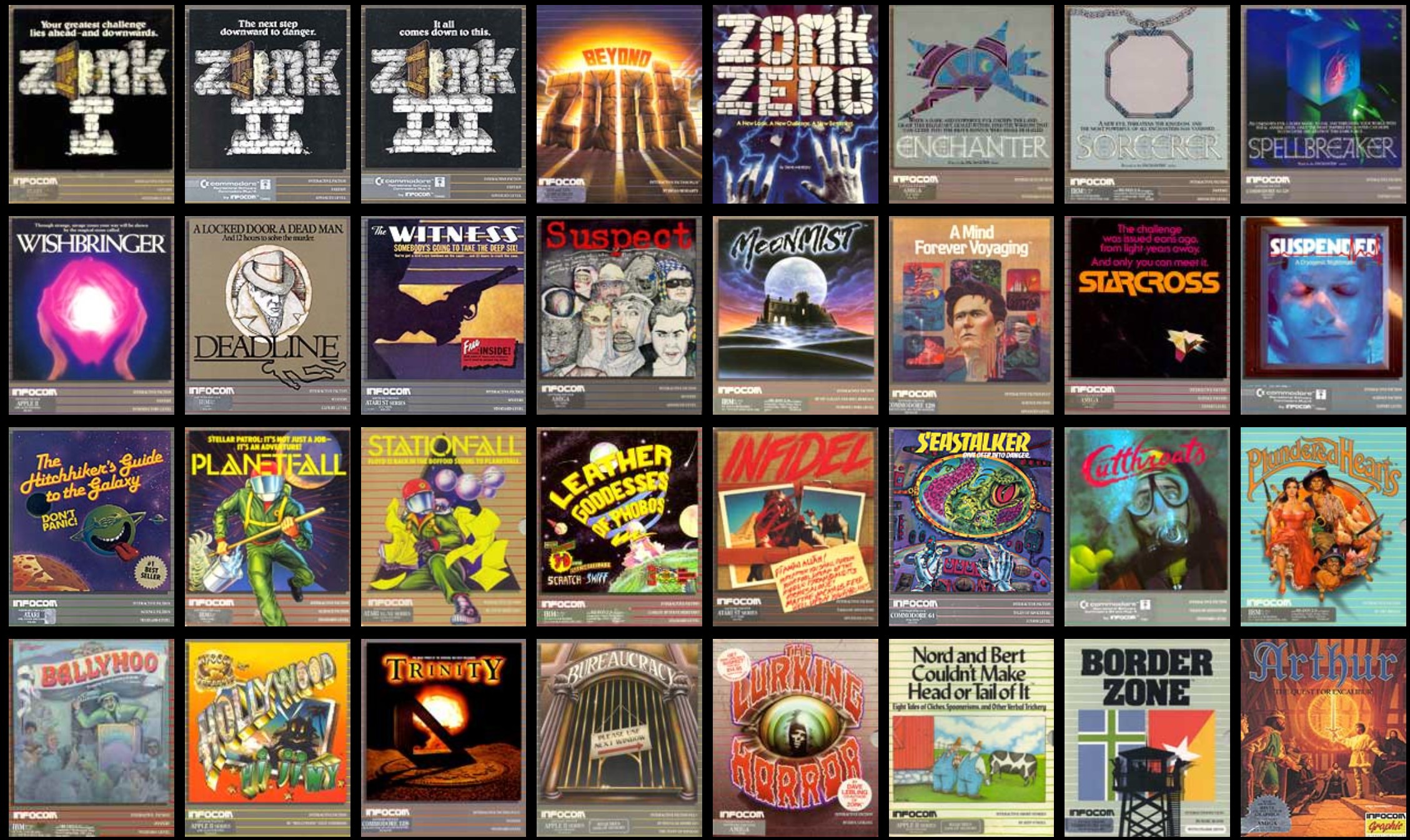 Obsessively complete" Infocom catalog - Boing Boing