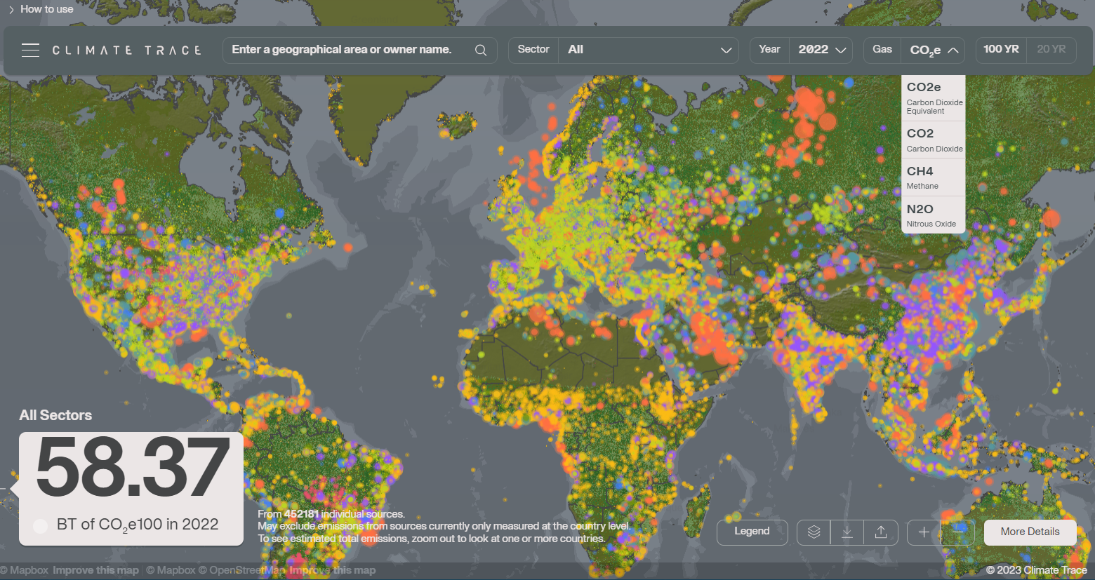 Climate Trace is latest independent data viewer and portal | Spatial  Reserves