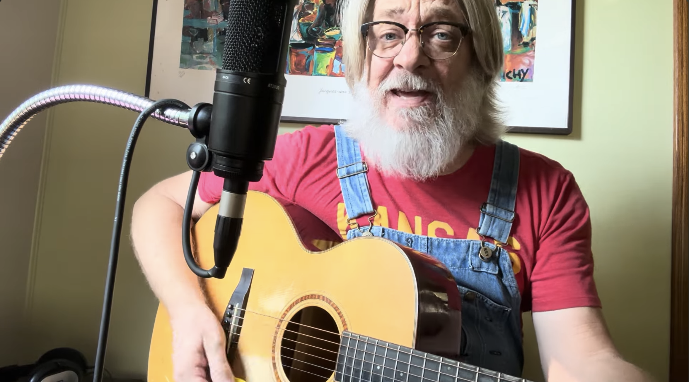 Wayne Gottstine plays all of his top hits on his Youtube channel.