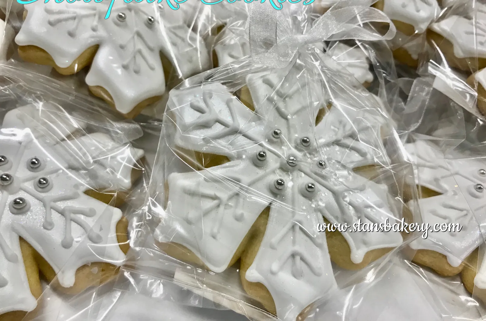 Snowflake cookies