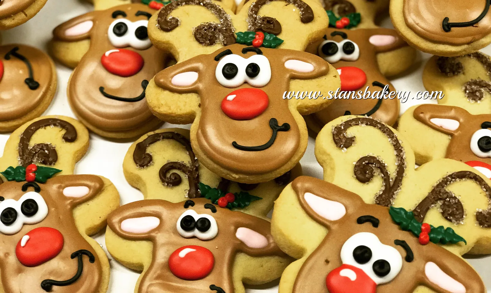 Rudolph reindeer cookies