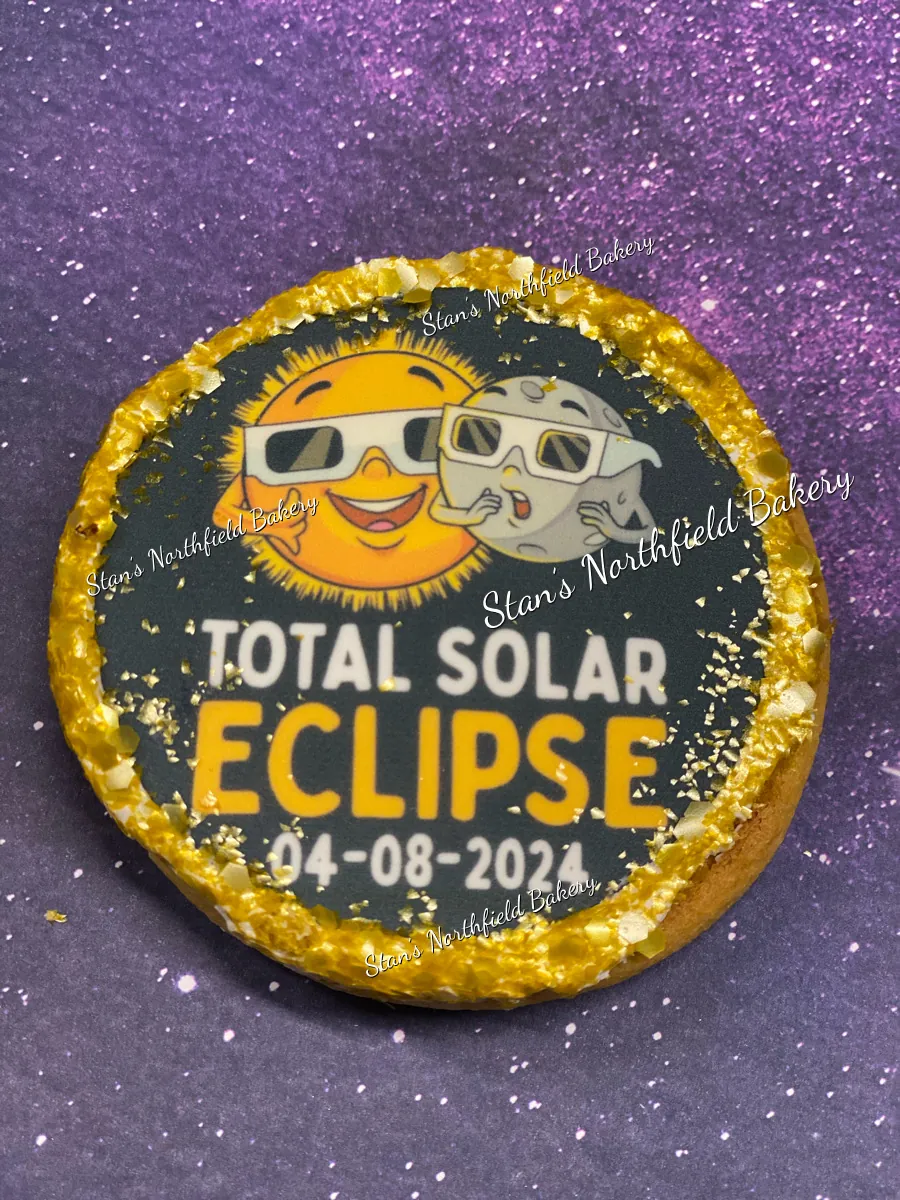 Total solar eclipse 04.08.2024 cookie