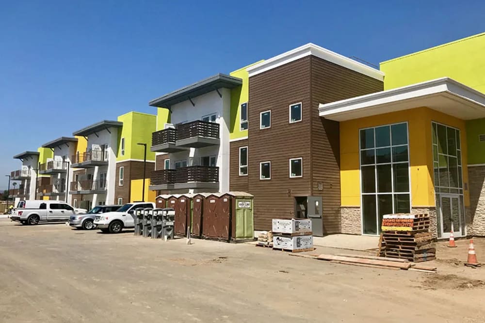 Exterior of building