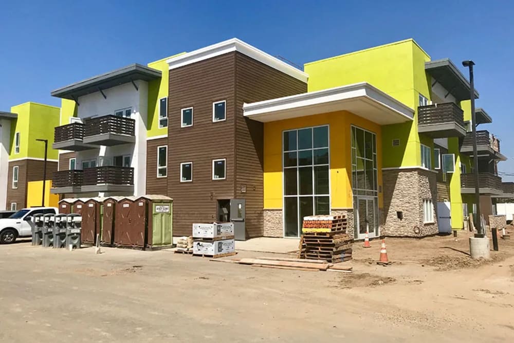Exterior of building
