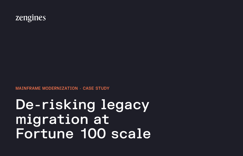 Mainframe Modernization Case Study: How a Fortune 100 Financial Institution De-Risked Legacy Migration with Contextual Data Lineage