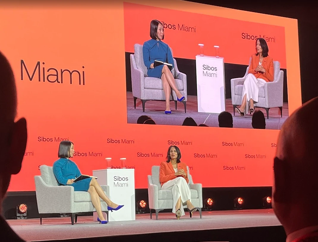 Main-stage conversation on trust and banking at Sibos 2026 in Miami
