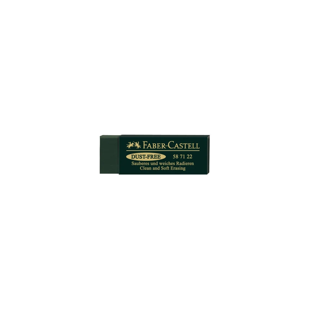 Dust-Free Vinyl Art Eraser, Green — Faber-Castell