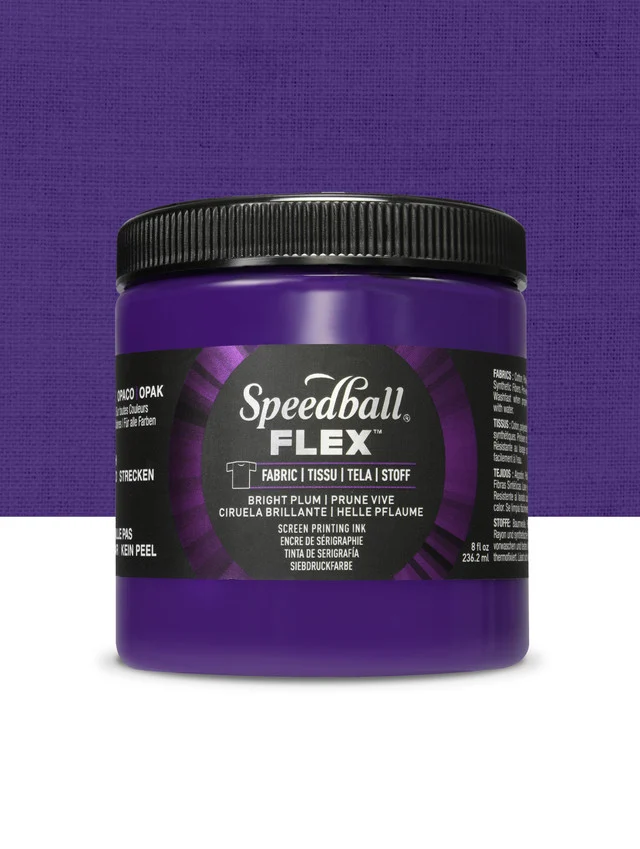 Flex Opaque Fabric Screen Printing Ink — Speedball