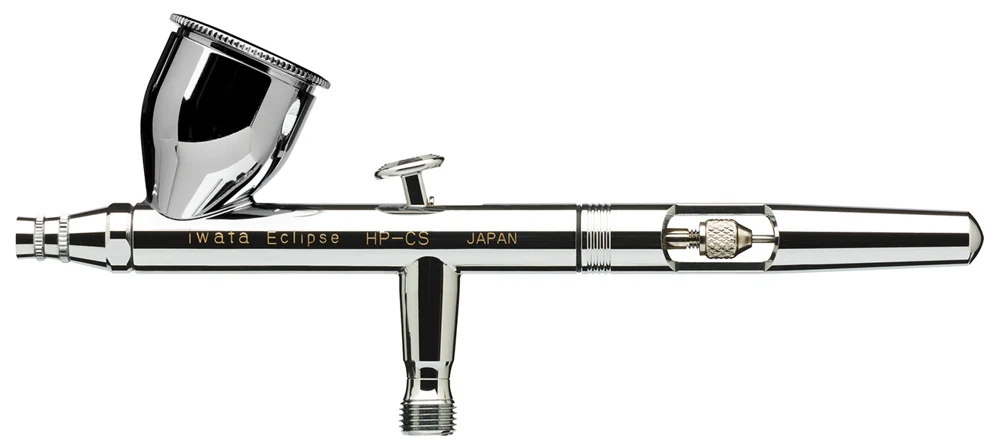 Eclipse HP-CS Gravity Feed Dual Action Airbrush — Iwata