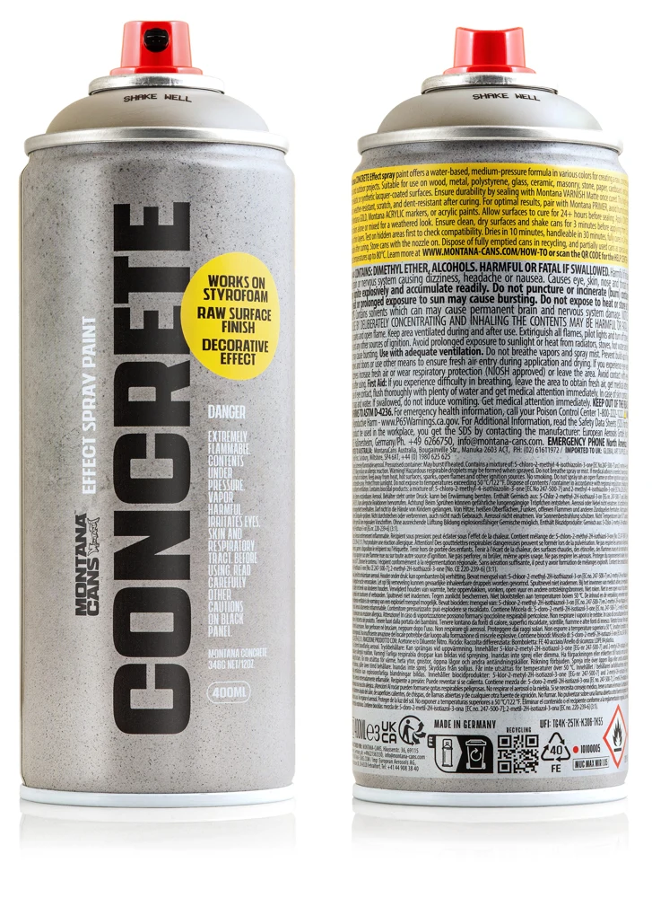 Montana CONCRETE 400ml — Montana Cans