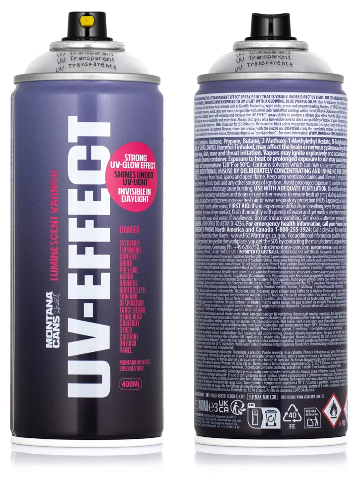 Montana UV-EFFECT Transparent 400ml — Montana Cans