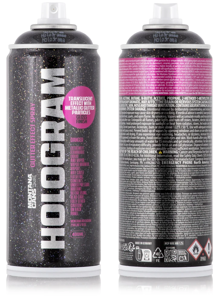 Montana HOLOGRAM Glitter 400ml — Montana Cans