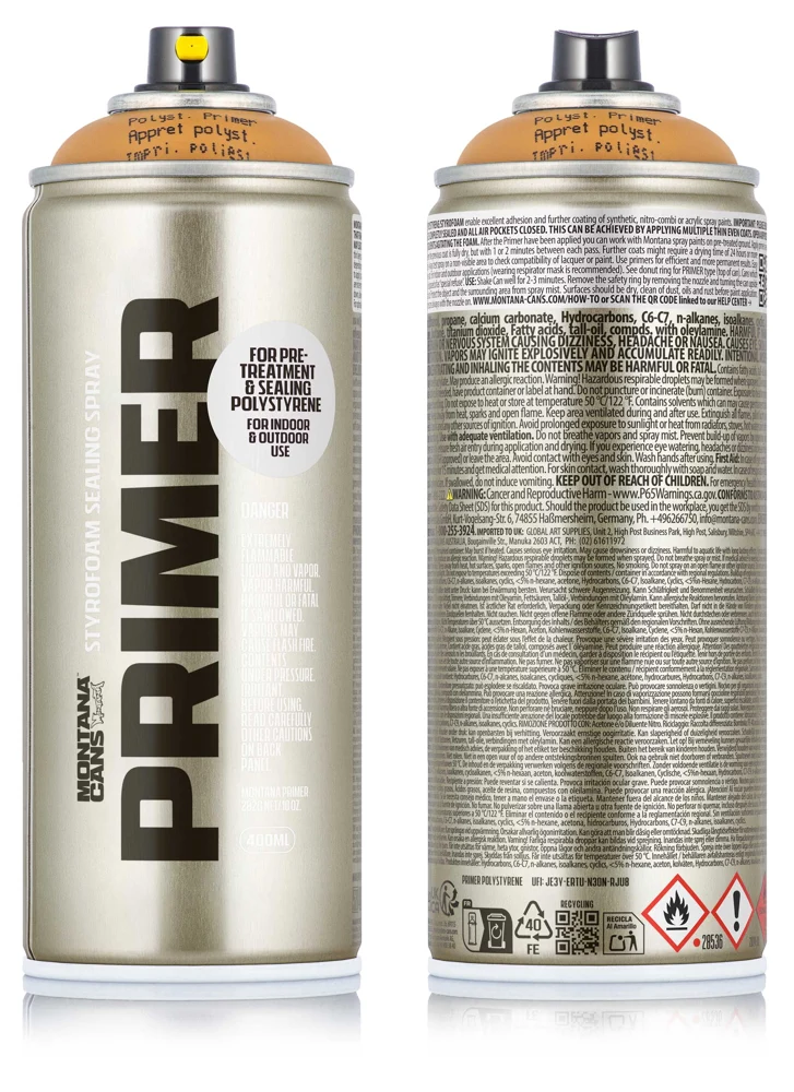 Montana PRIMER 400ml - Polystyrene — Montana Cans